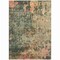 Homeroots 5' X 8' Sage Gray And Pink Abstract Washable Indoor Outdoor Area Rug 606123 - alternate 3