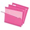 Pendaflex FOLDER, HANGING, LTR, 1/5, PINK, 25PK 415215PIN - alternate 1