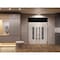 Vdomdoors Front Exterior Prehung Aluminum Double Doors Ronex1205 Bronze Oak Top Transom Mirrored Clear Glass RONEX1205DEXD-OAK-W72xH96+12-LH-I - alternate 2