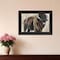Homeroots The Boss Bison Only Black Framed Print Wall Art 529697 - alternate 2