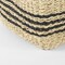 Homeroots Set of Two Natural And Black Rattan Basket, 2PK 392163 - alternate 3