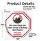 Signmission We Love Dogs but Their Urine Is Kil, 10 inch X 10 inch, Vinyl Decal, 2PK OC-D-2PACK-10-343 - alternate 2