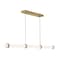 Afx Miami - LED Linear Pendant - Light Antique Brass MIAP0348LAJUDLB - alternate 1