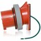 Leviton Pin & Sleeve Inlet, 20 A, 277/480V AC, Three Phase, 4 Pole, NEMA 12, 3R, 4X, 6P 420B7WLEV - alternate 1