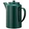 Service Ideas Plastic Teapot No Tether, Double Wall, 16 Ounce, Forest Green TS612FG - alternate 2