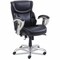Sertapedic Emerson Task Chair, Up to 300 lbs., Black Seat/Back, Silver Base 49711BLK - alternate 2