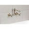Kingston Brass Double-Handle Wall Mount Bathroom Faucet, Antique Brass KS7243BEX - alternate 2