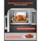 Vevor Countertop Microwave Oven Commercial Microwave 0.9 cubic-ft 1000W Lock T25PXS25-A0C - alternate 4