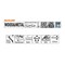 Cmt RECIPROCATING SAW BLADES for WOOD&METAL (BIM) 12inx 6TPI (5-PCS.) JS1411DF-5 - alternate 3