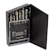 Drill America 18 Piece Tap and Drill Bit Set, No 6 - 1/2" NC in Metal Case DWDTD99 - alternate 1