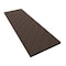 Ekena Millwork 12W x 32H True Fit PVC Diagonal Slat Modern Style Fixed Mount Shutters, Raisin Brown, PR TFP001DG12X032TB - alternate 2