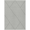 Homeroots 10' X 14' White And Black Geometric Washable Indoor Outdoor Area Rug 612165 - alternate 3