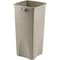 Rubbermaid Commercial 23 gal. Square Trash Can FG356988BEIG - alternate 1