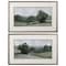 Homeroots Set of Two Green Trees Framed Art, 2PK 472099 - alternate 2