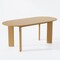 Homeroots 66" Natural Solid Wood Oval Dining Table 712852 - alternate 3
