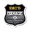 Signmission Zac's Garage I Can Fix Everything But Stupid, 12 Inch X 12 Inch, Aluminum Metal Sign SHI-A-12-490-ZAC - alternate 1