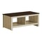 Monarch Specialties Coffee Table, 44-in. l, Storage, Rectangular, Beige Oak Laminate, Dark Brown Oak Laminate I 2508 - alternate 1