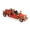 Homeroots 6" Red and Gold Metal Hand Painted Early 20th Century Red Fire Engine Model Car 489419 - alternate 1