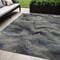Homeroots 5' X 8' Gray And Silver Abstract Washable Indoor Outdoor Area Rug 631306 - alternate 1