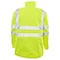 Game Workwear Hi-Vis 6-in-1 Jacket, 100% Polyester PU Coated Fabric, Hi Vis Lime, S 1350 - alternate 2