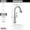 Delta Single Handle Pull-Down Bar/Prep Faucet 9997-AR-PR-DST - alternate 3