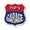 Signmission Pop's Garage, 6 Inch X 6 Inch, Plastic Sign SHI-P-6-383-POP - alternate 1