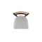 Holland Bar Stool Co Eleanor 30in Swivel Bar Stool with Pewter Finish, Medium Back and Graph Alpine Seat 880 - alternate 4
