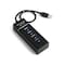 Sanoxy USB 3.0 Hub 4-Port Adapter Charger Data Sync Super Speed PC Mac Laptop Desktop (Black) SNX-CABLE58 - alternate 1