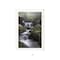 Homeroots Ricketts Waterfall White Framed Print Wall Art 530011 - alternate 3