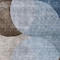Homeroots 9' X 12' Denim Blue Brown And Beige Geometric Washable Indoor Outdoor Area Rug 604909 - alternate 3
