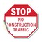 Signmission Stop No Construction Traffic, 10 Inch X 10 Inch, Vinyl Decal OC-D-10-110 - alternate 1