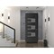 Vdomdoors Front Exterior Prehung Metal-Plastic Door, Manux 8933 Matte Black, Office Commercial and Residentia MANUX8933EXD-BLK-W36xH80-RH - alternate 3
