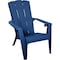 Gracious Living Waterloo Blue Deluxe Contour Adirondack Chair 11816-20 - alternate 2
