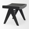 Homeroots 22in Black Solid Wood Bench 732380 - alternate 2