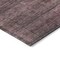 Homeroots 9' X 12' Merlot And Gray Striped Washable Indoor Outdoor Area Rug 588098 - alternate 4