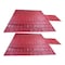 Mytee Products Superlight 14oz Lumber Tarp 24x27 (8 ft Drop) - Red, 2PK SLLT-REDx2 - alternate 1