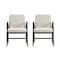 Manhattan Comfort Stella Dining Armchair in Cream, 2PK 2-DC101AR-CR - alternate 5