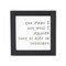 Homeroots Black And White I Cant Say I Love You Enough Black Framed Print Wall Art 569563 - alternate 2