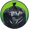 Pitt Plastics 38"x58" 1.7mm 60 gal. Super Heavy Performance Roll Can Liner, PK100 EC385817K - alternate 1