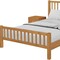 Homeroots Three Piece Oak Solid Wood Bedroom Set 523686 - alternate 4