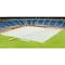Tarps Now Baseball Tarp, 160' x 160', Black, Silver, Poly BB-FT68WS-160 - alternate 3