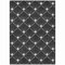 Homeroots 3' X 5' Black Gray And Ivory Geometric Washable Indoor Outdoor Area Rug 594683 - alternate 2