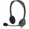 Logitech Headset, Binaural, Over-the-Head, Black LOG981000612 - alternate 1