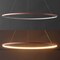 Jonathan Y Brice 35" Modern Contemporary Metal Round Dimmable Integrated LED Pendant, Matte Pink JYL7220B - alternate 2
