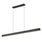 Z-Lite Hudson Matte Black 1 Light Linear Chandelier 1016-72L-MB-LED - alternate 1
