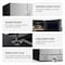 Yeego 24 Inch 60 Can & 20 Bottle Dual Zone Outdoor Wine and Beverage cooler YG-BC-116A2EQ(B) - alternate 3