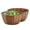 Megachef 2 Piece 8.5 Inch Acacia Wood Salad Bowl Set 750122184M - alternate 1
