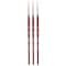 Princeton Velvetouch Round Brush, Synthetic Bristles, Short Handle Mixed Media Paintbrush, Size 2, 3PK P3950R2 - alternate 1