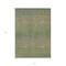Homeroots 5' X 8' Fern Green Striped Washable Indoor Outdoor Area Rug 608808 - alternate 3