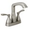 Delta Stryke Two Handle Centerset Bathroom Faucet, 5.94 in, Lumicoat Stainless 25776-SS-PR-MPU-DST - alternate 2